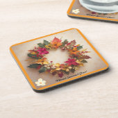 Dessous-de-verre "Festive Holiday Delight" (Côté gauche)