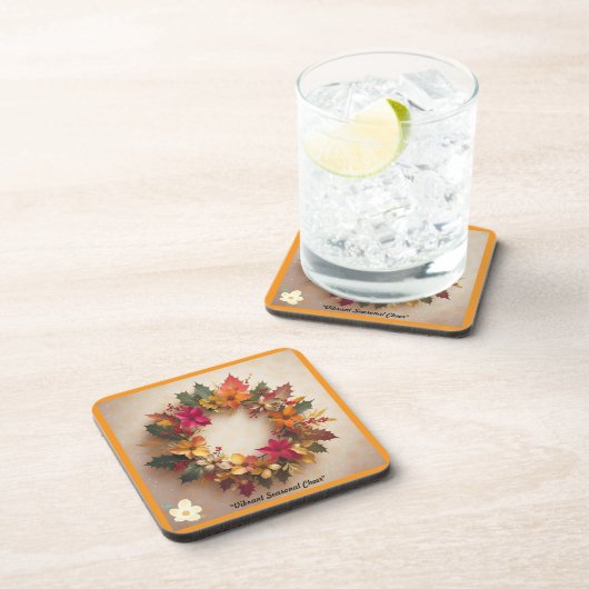 Dessous-de-verre "Festive Holiday Delight" (Côté Droit)
