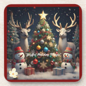 Dessous-de-verre "Festive saisonnier" (Devant)