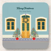 Dessous-de-verre Fête de Noël Maison portugaise (Devant)