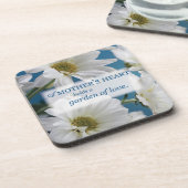 Dessous-de-verre Fête des Mères Fêtes Blanches Jardin d'amour Ciel (Côté gauche)