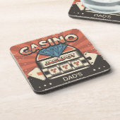 Dessous-de-verre Fête des pères Casino Jack Pot (Côté gauche)