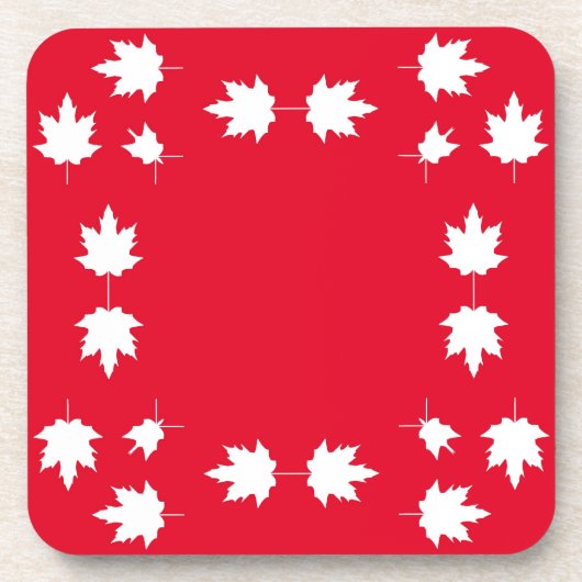 Dessous-de-verre fête du canada (Devant)