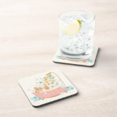 Dessous-de-verre Fête du chat - Bain à bulle de printemps (Côté Droit)