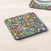 Dessous-de-verre Fête Like it's 1999 Set of 6 Coasters (Côté gauche)