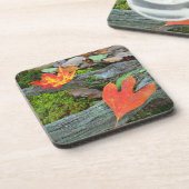 Dessous de verre feuille d'automne (Côté gauche)