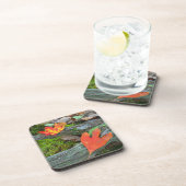 Dessous de verre feuille d'automne (Côté Droit)