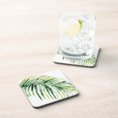 Dessous-de-verre Feuille de bijou tropicale (Côté Droit)