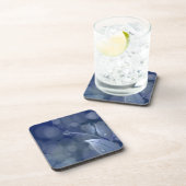Dessous-de-verre Feuille de Blue Bokeh (Côté Droit)