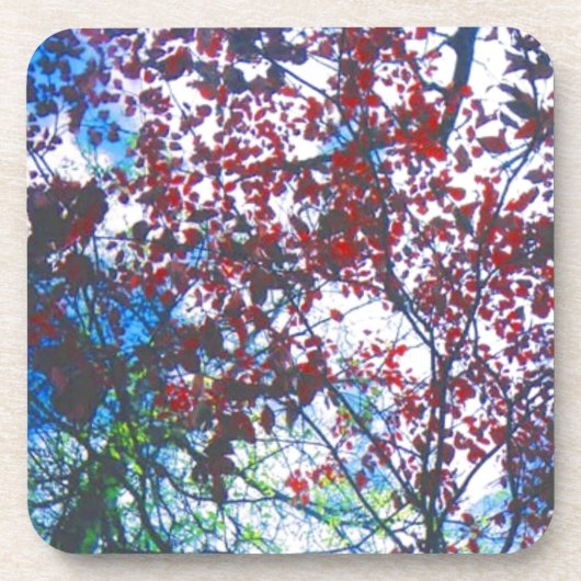Dessous-de-verre Feuilles automnales (Devant)