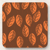 Dessous-de-verre feuilles Brown (Devant)