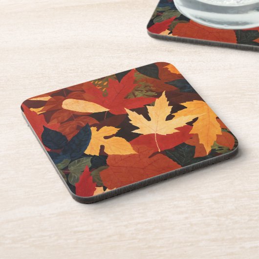 Dessous de verre Feuilles d'automne (Côté gauche)