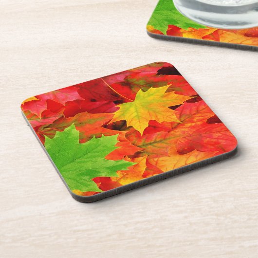 Dessous-de-verre Feuilles d'automne (Côté gauche)