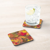 Dessous-de-verre Feuilles d'automne colorées (Côté Droit)