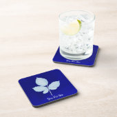 Dessous-de-verre Feuilles de brique d'impression Cyano (Côté Droit)