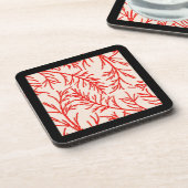 Dessous-de-verre Feuilles de cèdre sur un ensemble de Dessous de ve (Côté gauche)