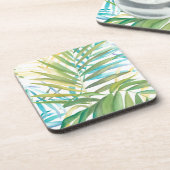 Dessous-de-verre Feuilles de palmiers tropicaux (Côté gauche)