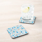 Dessous-de-verre Feuilles et baies d'hiver modernes (Côté Droit)