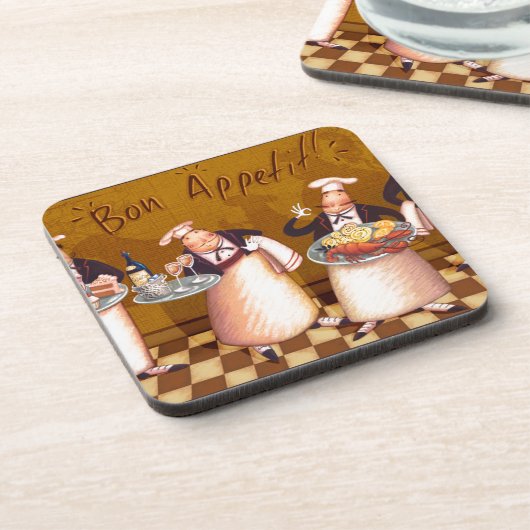 Dessous-de-verre Fève Appétit (Côté gauche)