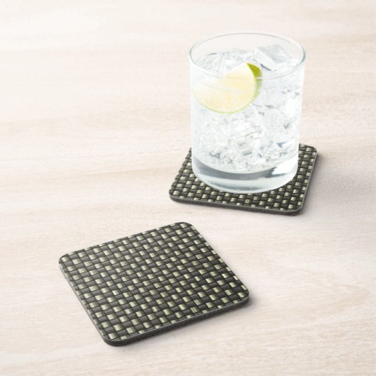 Dessous-de-verre Fibre de carbone (Faux) (Côté Droit)