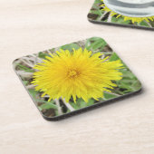 Dessous-de-verre Fier Dandelion Fleur. (Côté gauche)