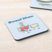 Dessous-de-verre Fier Maman Avion C'est un garçon Cadeaux (Côté gauche)