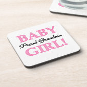 Dessous-de-verre Fière grand-mère Baby Girl Cadfts (Côté gauche)