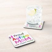 Dessous-de-verre Fière maman de l'autisme (Côté Droit)