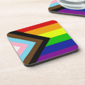 Dessous-de-verre Fierté LGBTQ+ (Côté gauche)