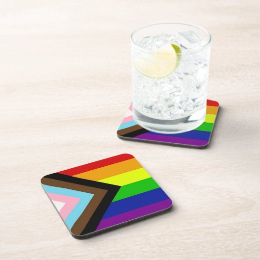 Dessous-de-verre Fierté LGBTQ+ (Côté Droit)