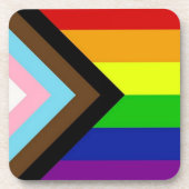 Dessous-de-verre Fierté LGBTQ+ (Devant)