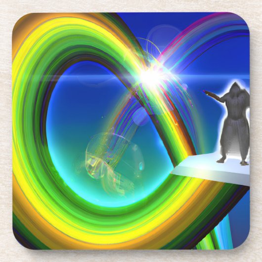 Dessous-de-verre Figure de mystère au Stargate interdimensionnel (Devant)