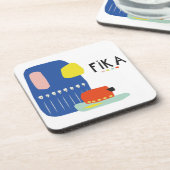 Dessous-de-verre Fika Déco Beverage Coaster (Côté gauche)