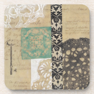 Dessous-de-verre Filigree & Key II