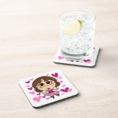 Dessous-de-verre Fille de ballerine (Côté Droit)