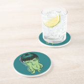 Dessous de verre fille de Cthulhu (Côté)