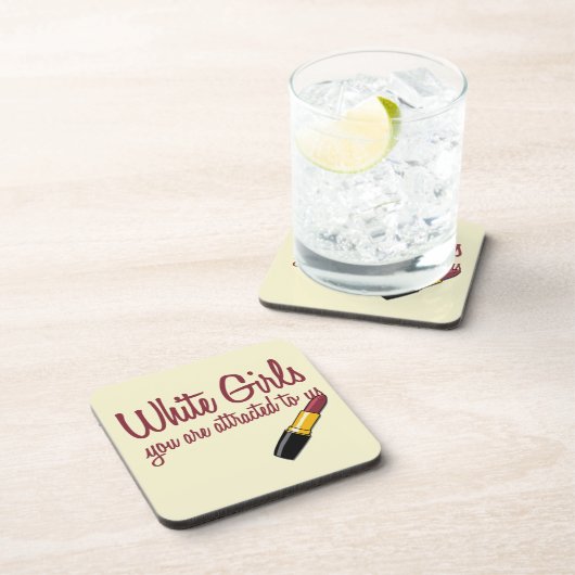 Dessous-de-verre Filles blanches (Côté Droit)