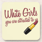 Dessous-de-verre Filles blanches (Devant)