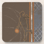 Dessous de verre filles de basket-ball (Devant)