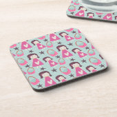 Dessous-de-verre Filles et sacs à main (Côté gauche)