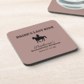 Dessous-de-verre Fin de semaine du Dernier Bachelorette à la  cours (Côté gauche)