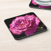 Dessous-de-verre -Fin rose de visage d'ange (Côté gauche)