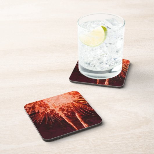 Dessous-de-verre Fireworks Impressionnisme Abstrait (Côté Droit)