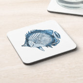 Dessous-de-verre Fish beach nautical ocean coastal sea blue (Côté gauche)