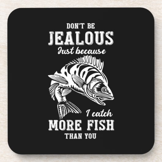 Dessous-de-verre Fisher Dons Plus De Poisson Que Vous (Devant)