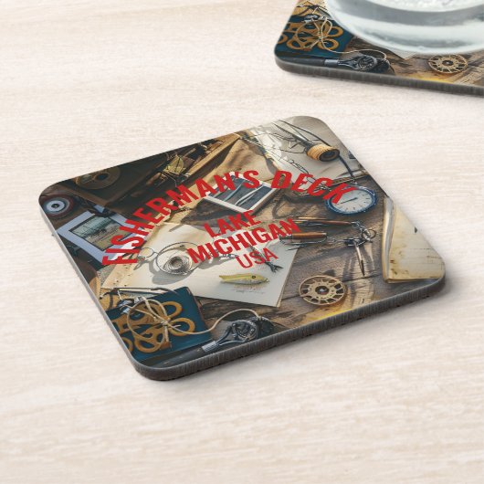 Dessous-de-verre Fisherman’s Deck Hard plastic coaster (Côté gauche)