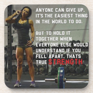 Dessous-de-verre Fitness and Gym Motivation