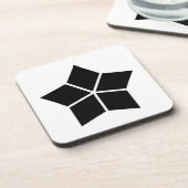 Dessous-de-verre Five split rhombuses (Côté gauche)