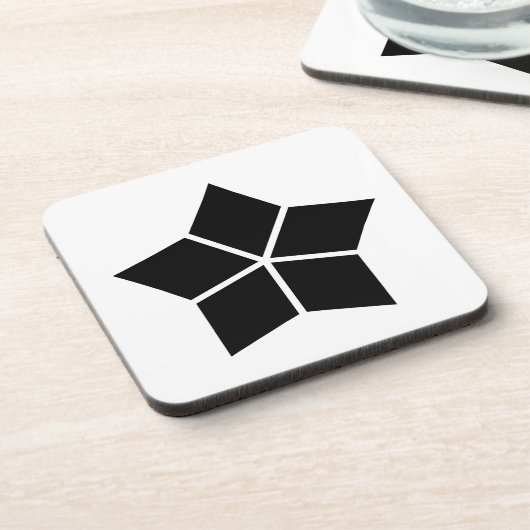 Dessous-de-verre Five split rhombuses (Côté gauche)