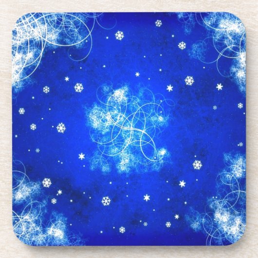 Dessous-de-verre Flacons de neige (Devant)